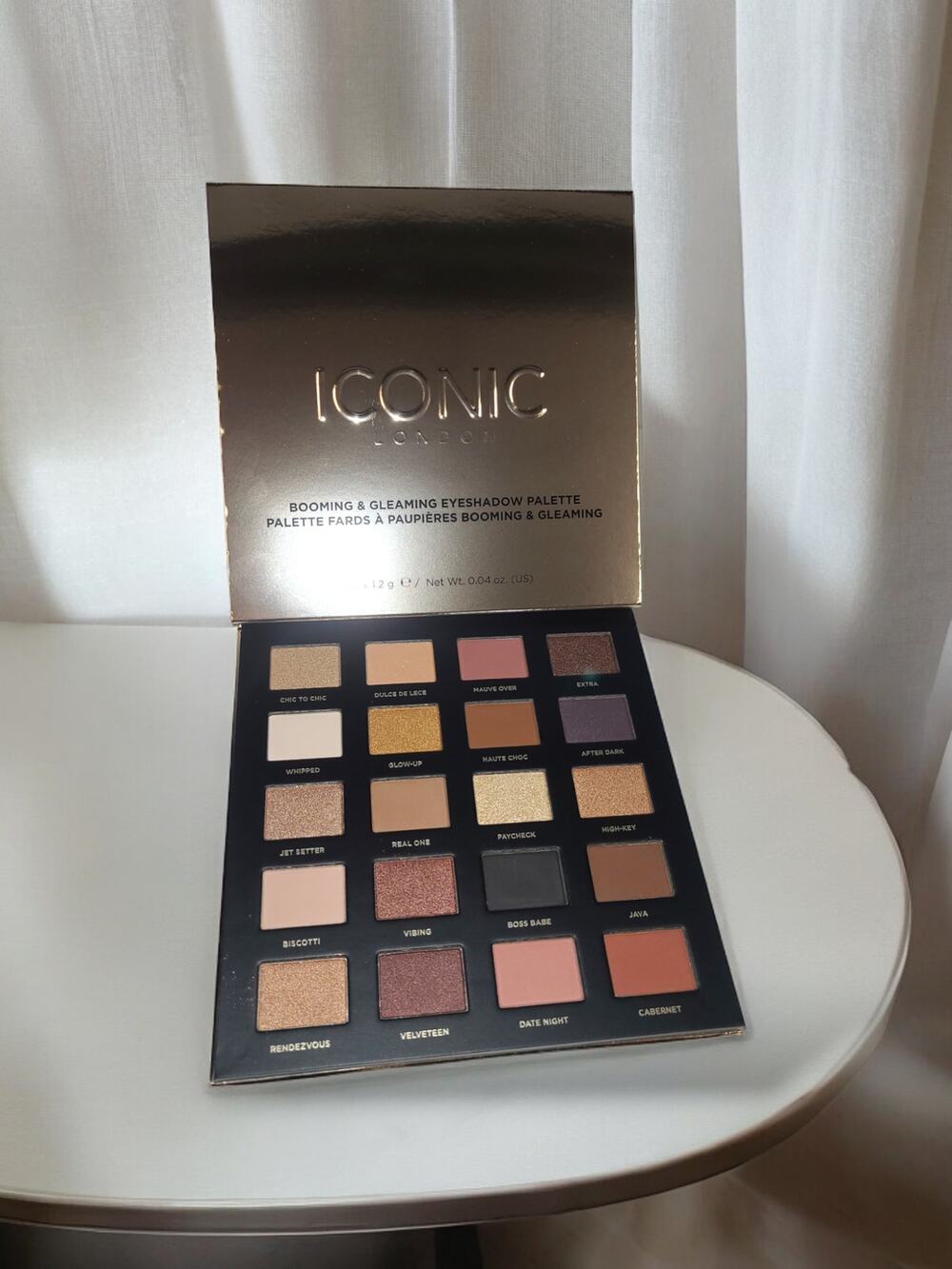 Iconic London Booming & Gleaming Eyeshadow Palette NEW